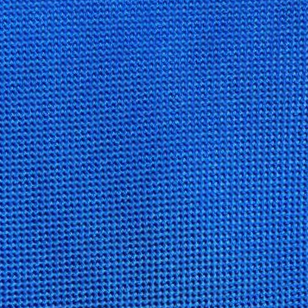 Gravata Jacquard de Seda Azul Médio Textura Quadrada