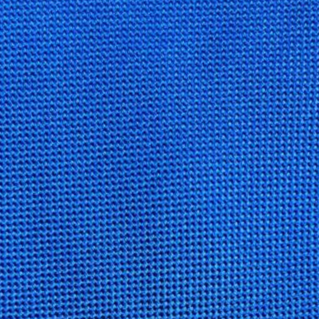 Gravata Jacquard de Seda Azul Médio Textura Quadrada