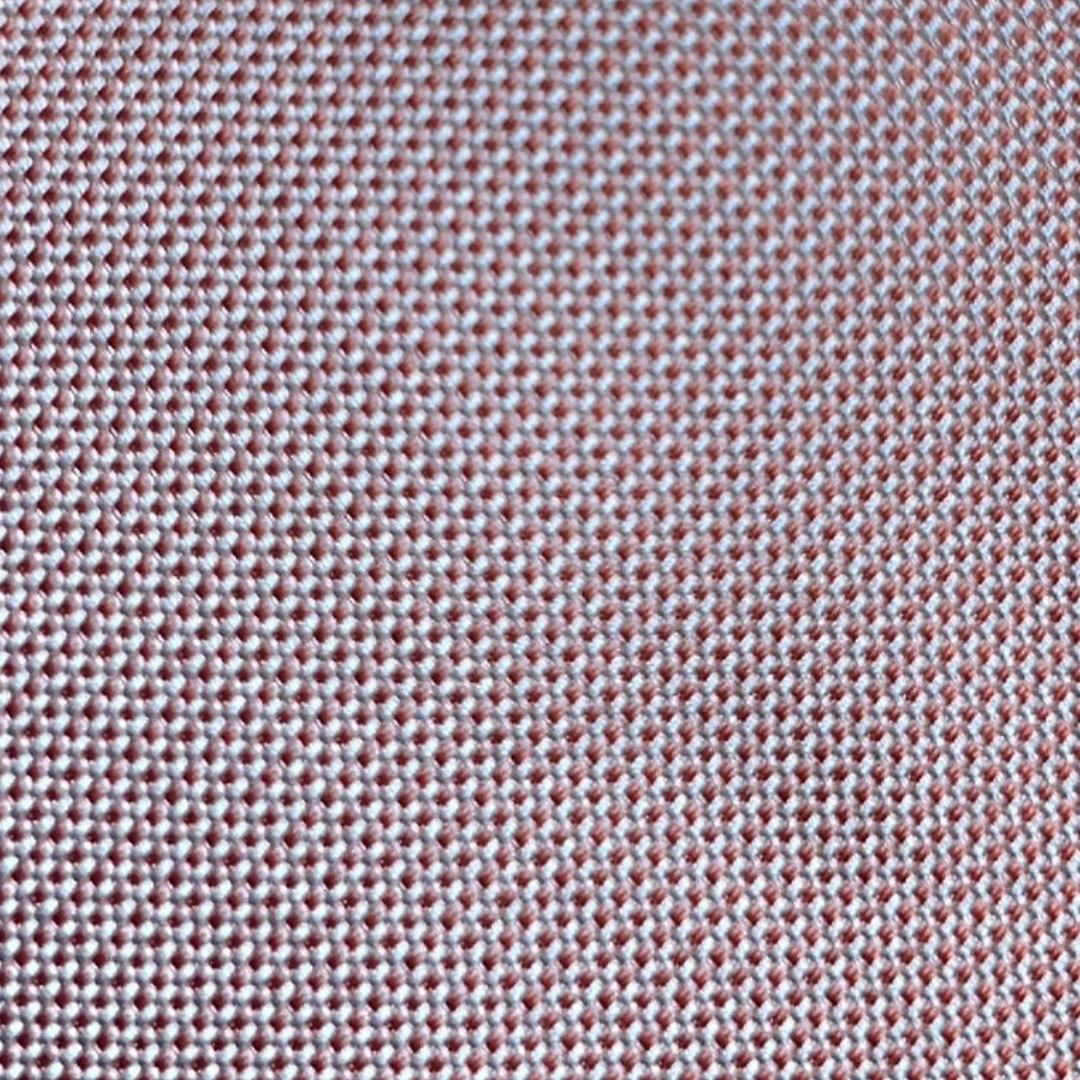 Gravata Laranja Textura Quadriculada